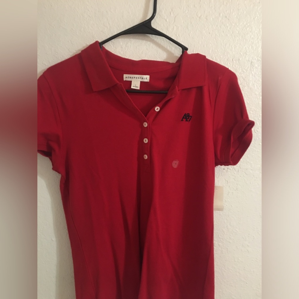 Aeropostale Red School Shirts Brand new